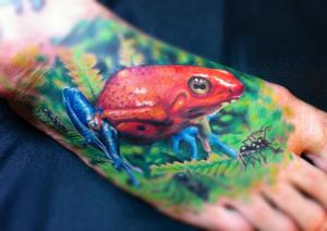Red-Foot-Frog-Tattoo